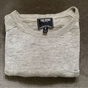 Todd Snyder New York 100% Linen Sweater!